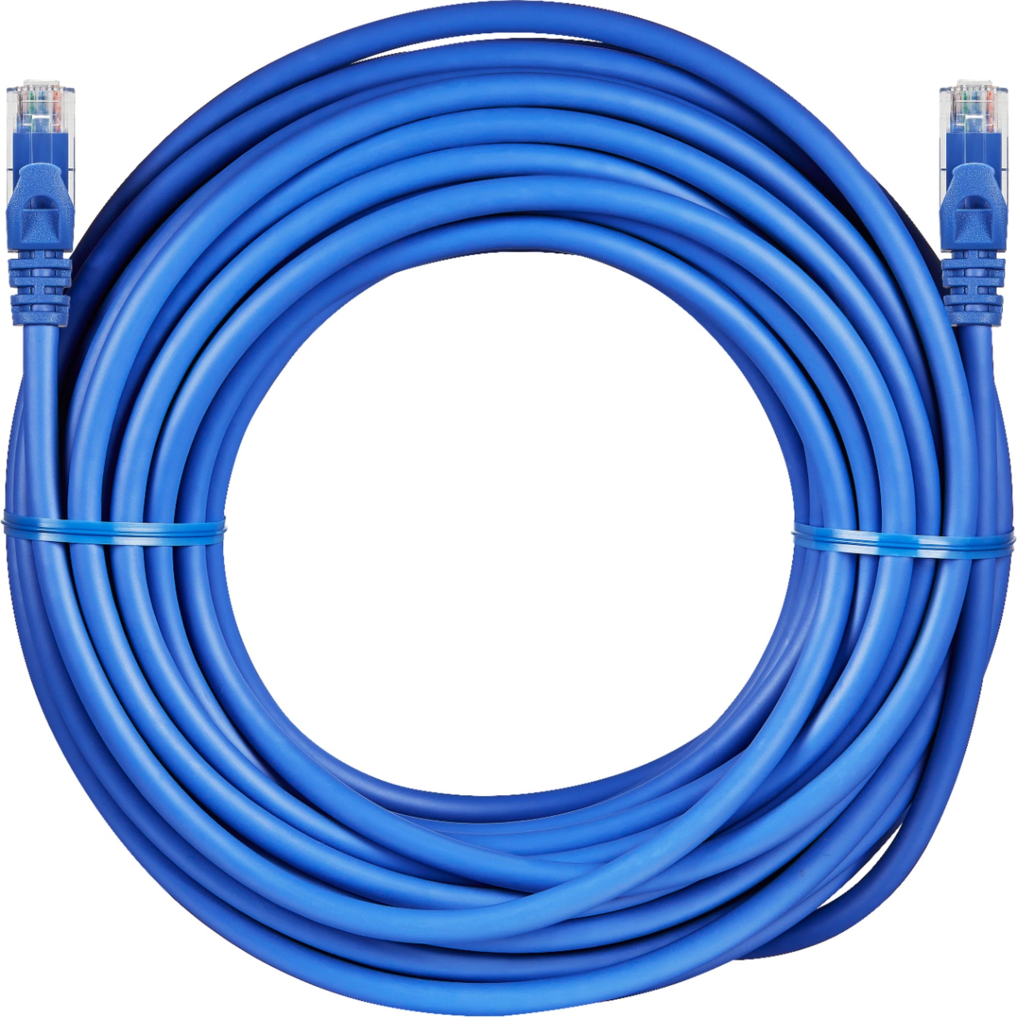 Best Buy essentials™ - BE-PEC6ST50 50' Cat-6 Ethernet Cable - Blue