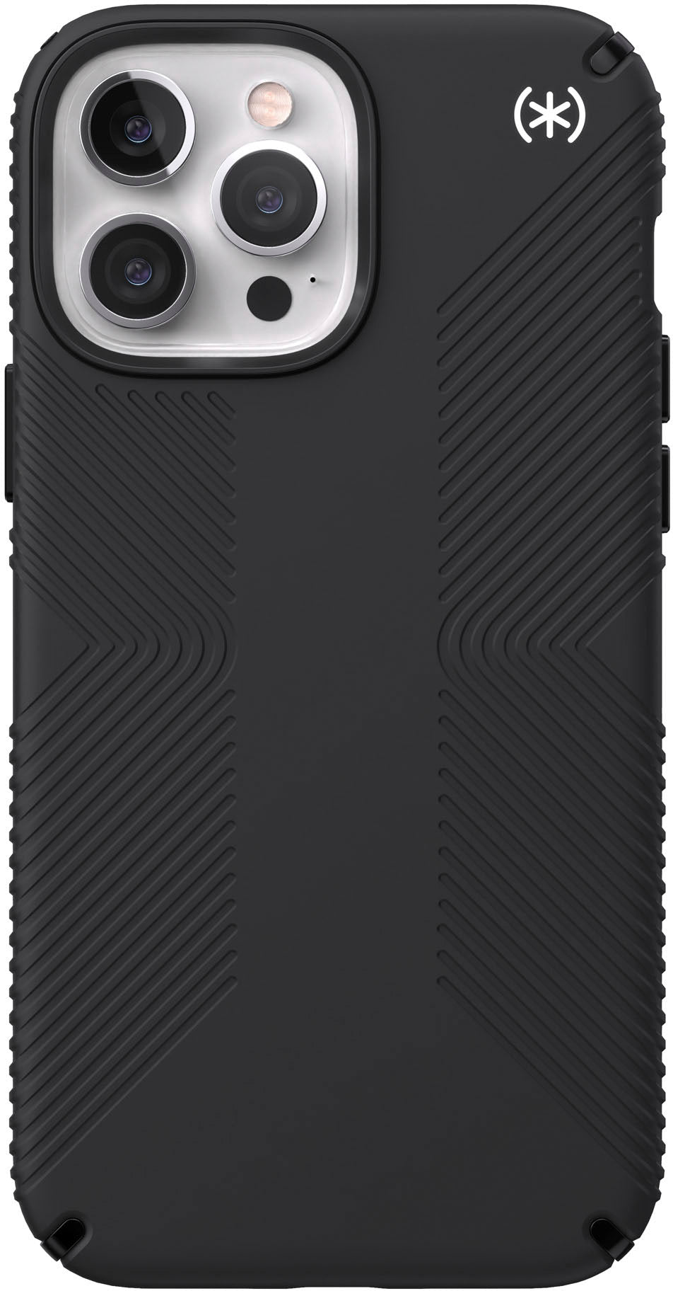 Speck - 141749-D143 Presidio2 Grip with Magsafe for iPhone 13 Pro Max/12 Pro Max - BLACK/BLACK/WHITE