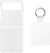 Samsung - EF-QF711CTEGUS Clear Cover with Ring for Samsung Galaxy Z Flip3 - Transparent