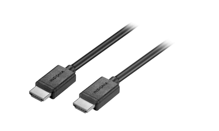 Insignia™ - NS-HG12505 12' 4K Ultra HD HDMI Cable - Black - Upscaled