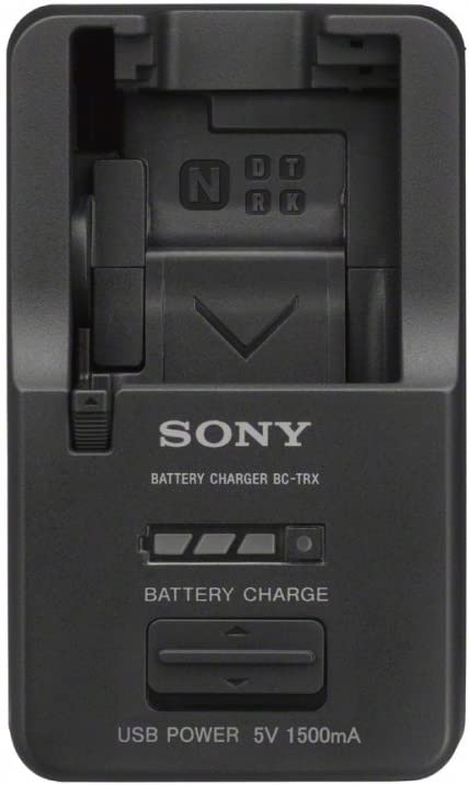 Sony- BCTRX Battery Charger for X/G/N/D/T/R and K Series Batteries - Black