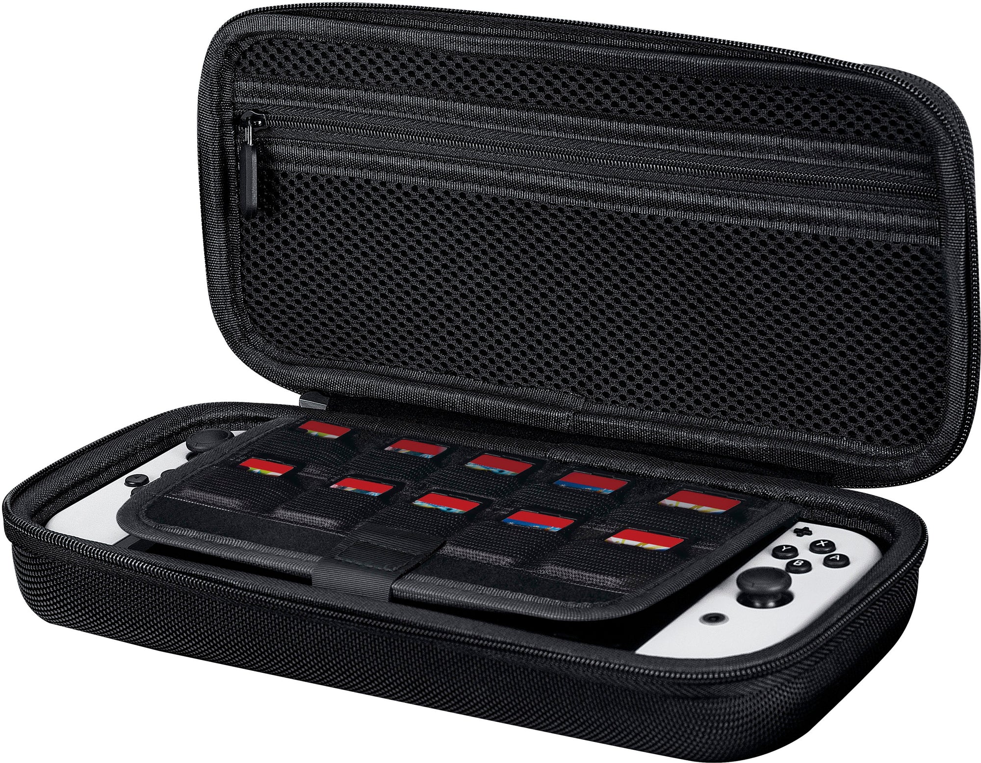 Insignia™ - NS-NSGOCSO Universal Go Case + for Switch and Switch OLED - Black