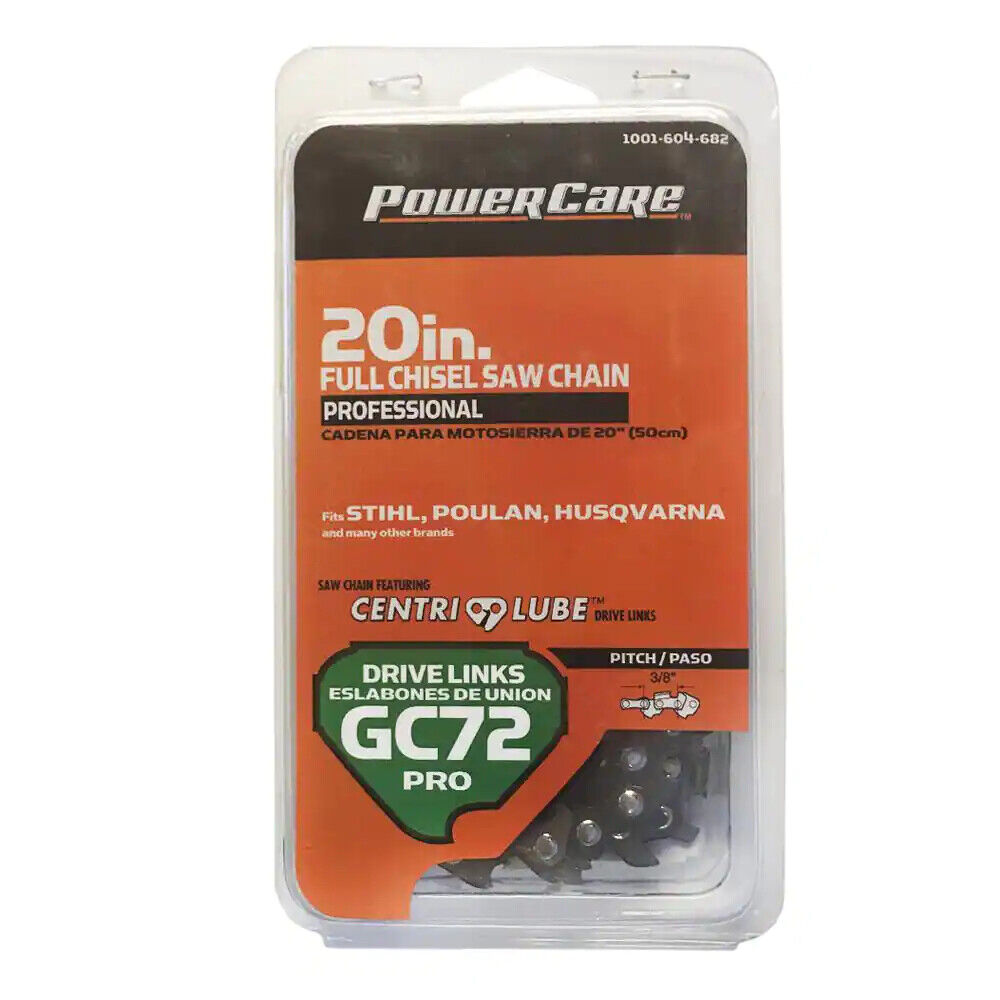 Power Care - CL85072PC2 TriLink 20 in. GC72 Full Chisel Chainsaw Chain