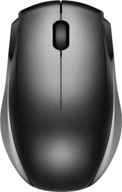 Best Buy essentials™ - BE-PMRF3B Wireless Optical Standard Ambidextrous Mouse with USB Receiver - Black