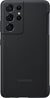 Samsung - EF-PG99PTBEGUS Silicone S Pen Case for Galaxy S21 Ultra - Black