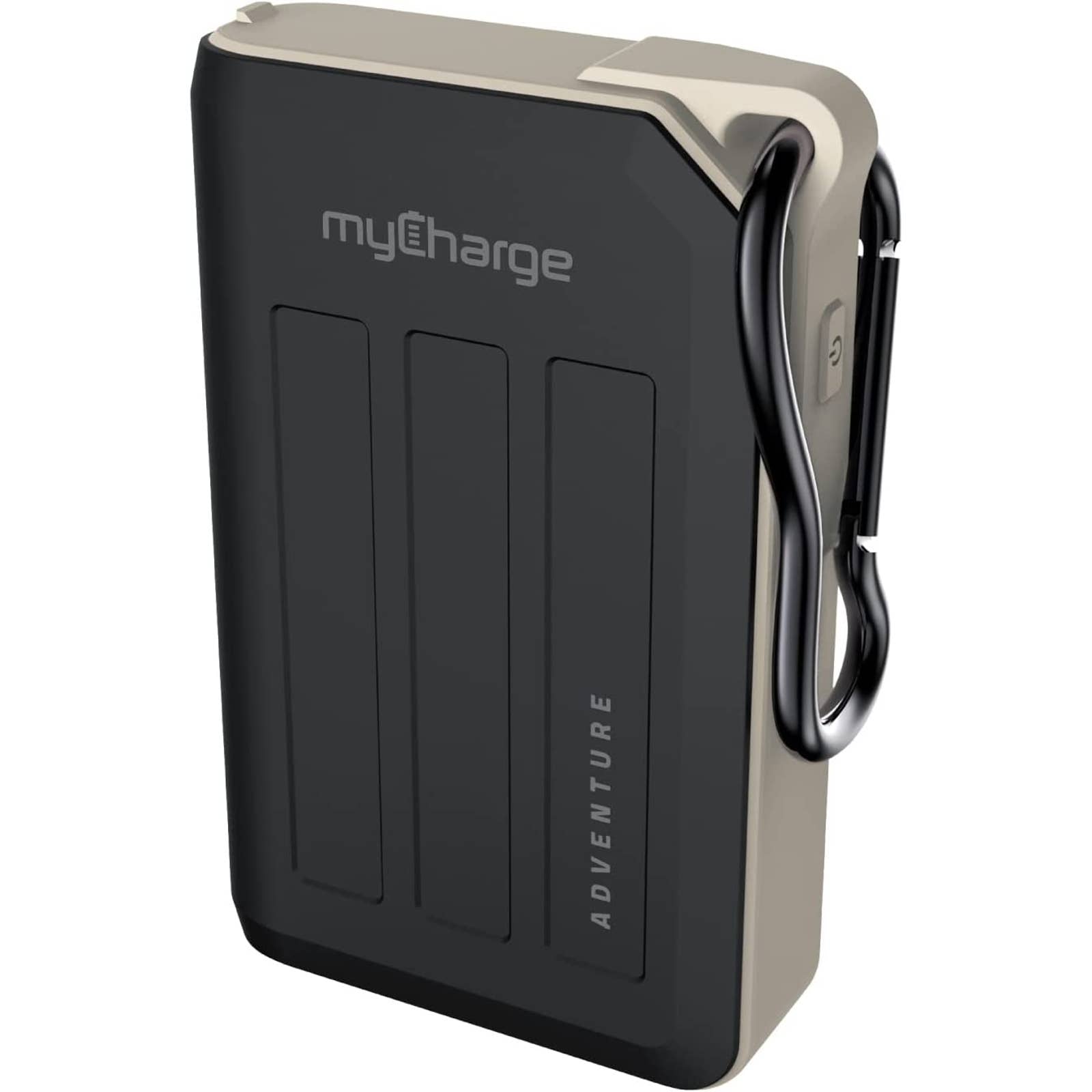myCharge - AHCT10KG Adventure H2O Turbo 10,050 mAh Portable Charger for Most USB Enabled Devices - Gray