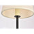 Elegant Lighting - LD6004W6BK Mel 15" Wall Sconce with Linen Shade