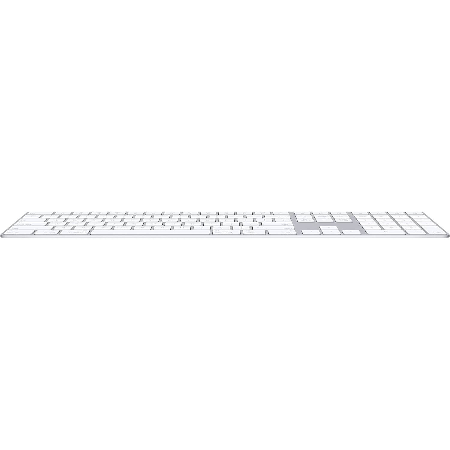 Apple - MQ052LL/A Full-size Wireless Scissor Magic Keyboard with Numeric Keypad - Silver