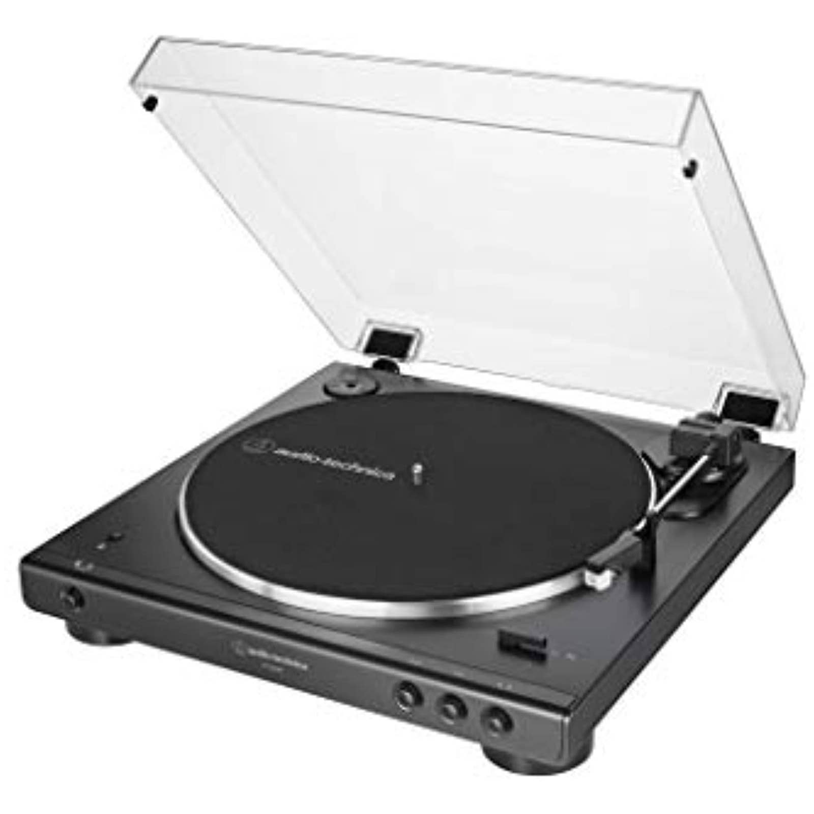 Audio-Technica - AT-LP60XBT-BK Fully Automatic Bluetooth Belt-Drive Stereo Turntable - Black
