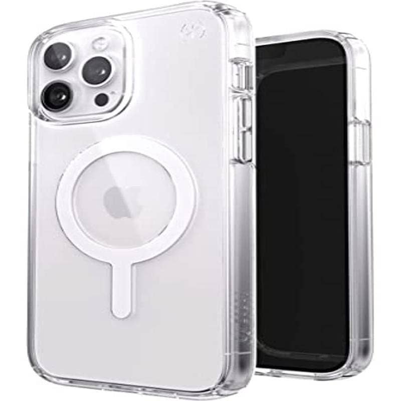 Speck - 141727-5085 Presidio Perfect-Clear with MagSafe Hard Shell Case for iPhone 13 Pro - Clear