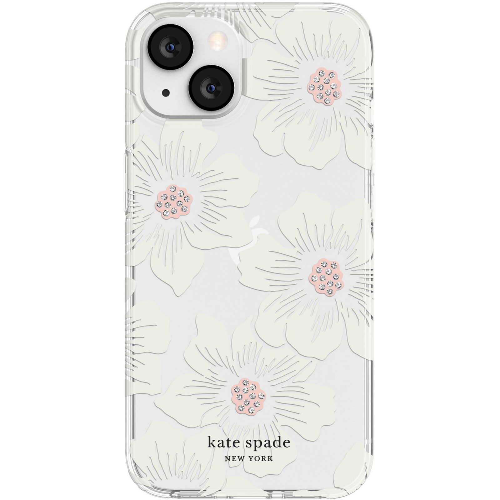 kate spade new york - KSIPH-188-HHCCS Protective Hardshell Case for iPhone 13 - Hollyhock