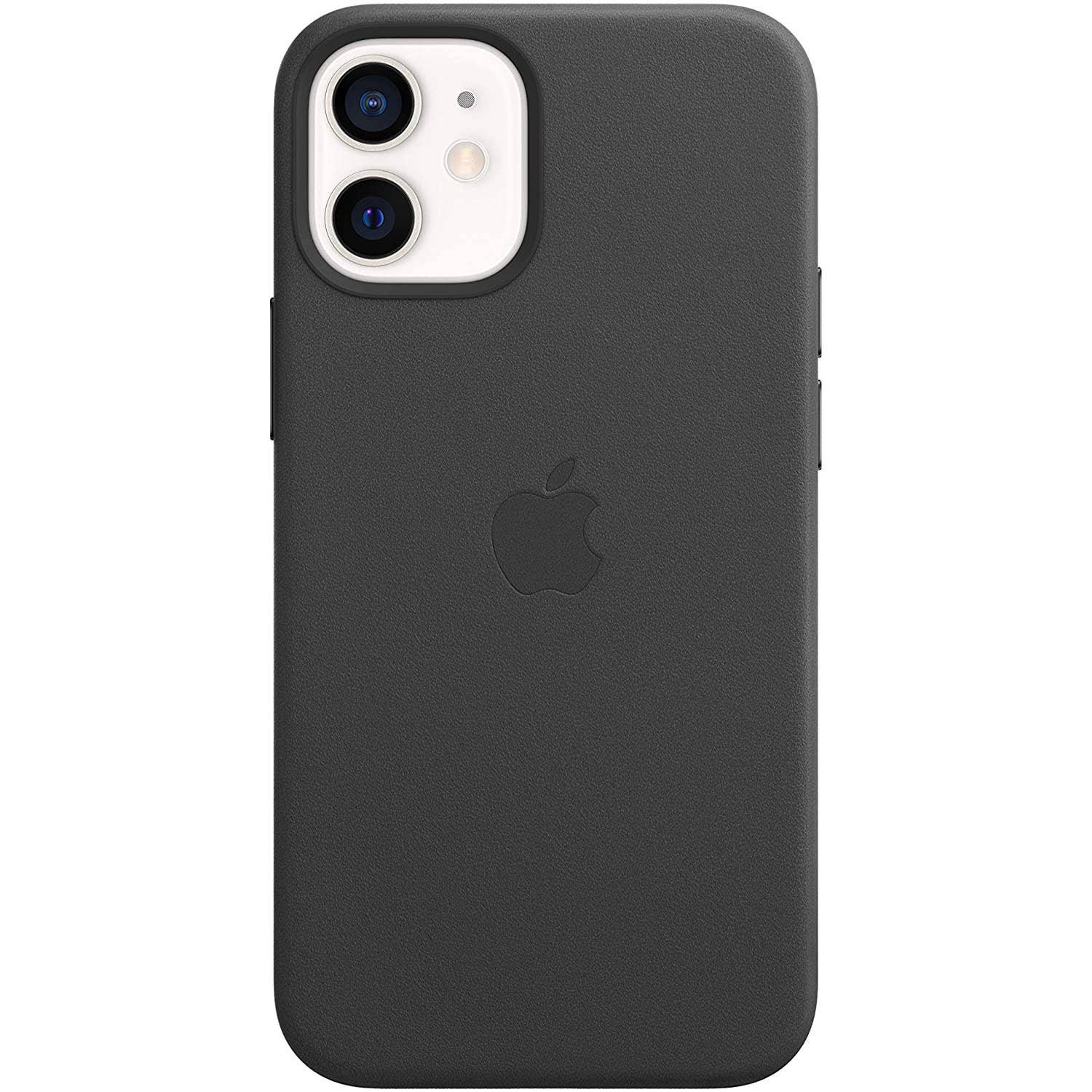Apple - ‎MHKA3ZM/A iPhone 12 Mini Leather Case with MagSafe - Black