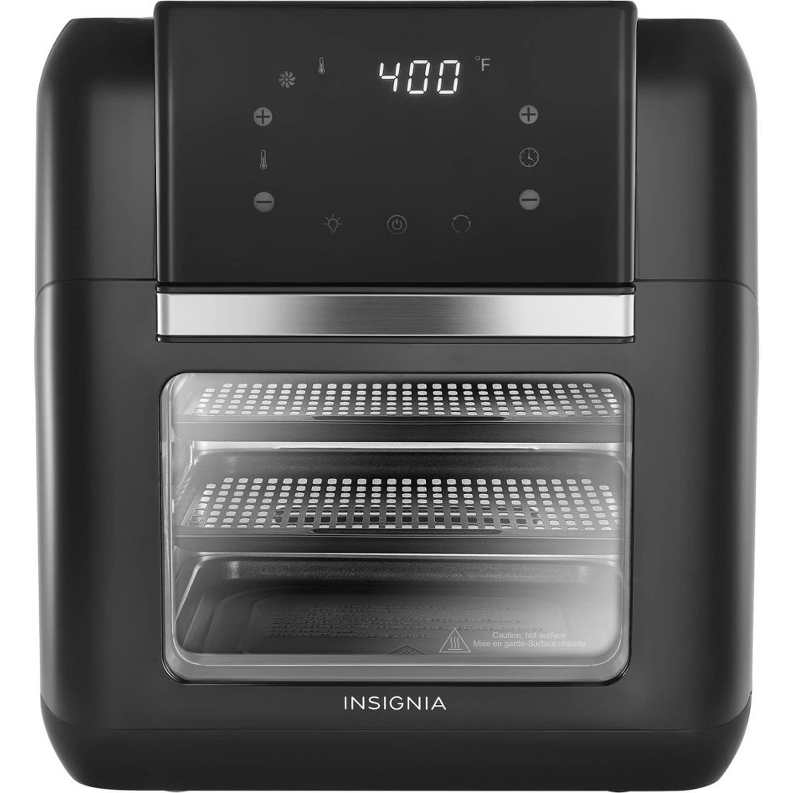 Insignia™ - 10 Qt. Digital Air Fryer Oven - Black