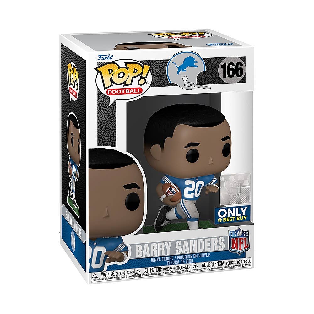 Funko - 57823 POP! Football: NFL: Madden '22 - Barry Sanders “Best Buy Exclusive”