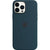Apple - MM2T3ZM/A iPhone 13 Pro Max Silicone Case with MagSafe - Abyss Blue