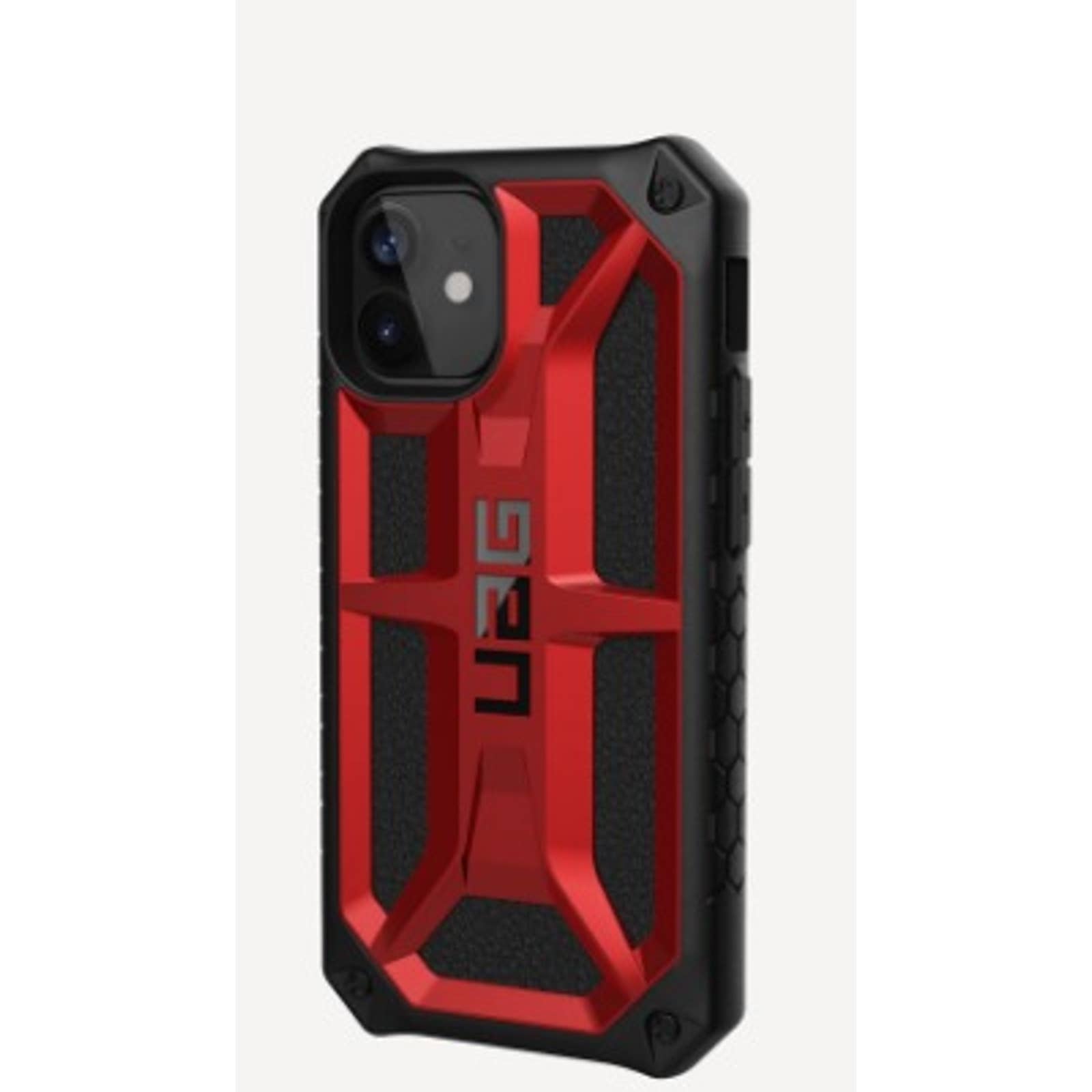 UAG - 112341129494 Monarch Series Hard shell Case for iPhone 12 Mini - Crimson
