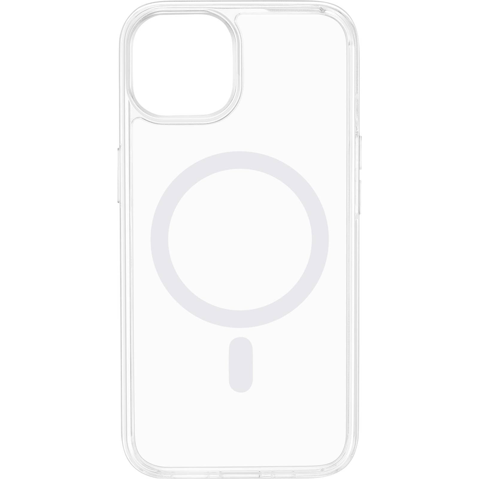 Insignia™ - NS-13HSMSC Hard Shell Case with MagSafe for iPhone 13 - Clear