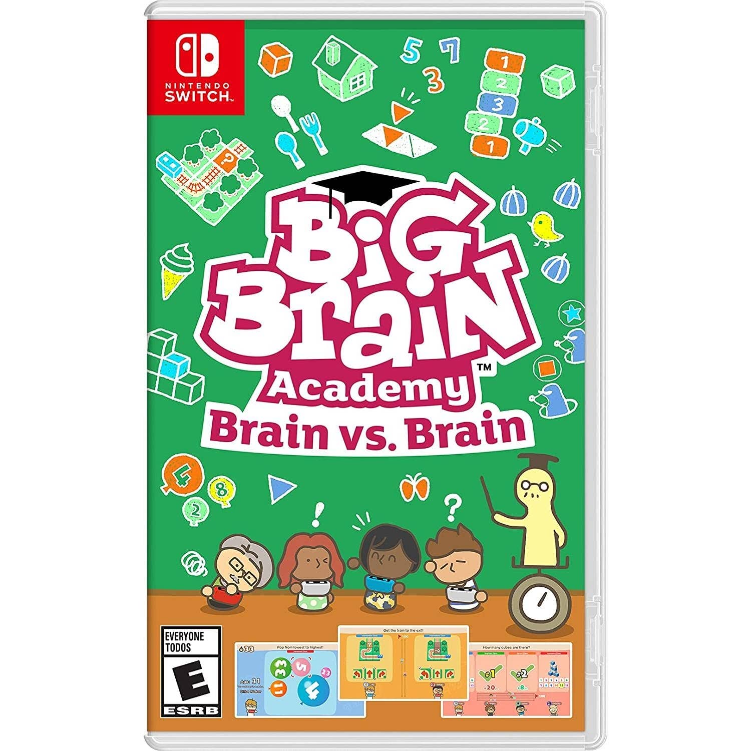 Nintendo - HACPAZLSA Big Brain Academy: Brain vs. Brain - Nintendo Switch