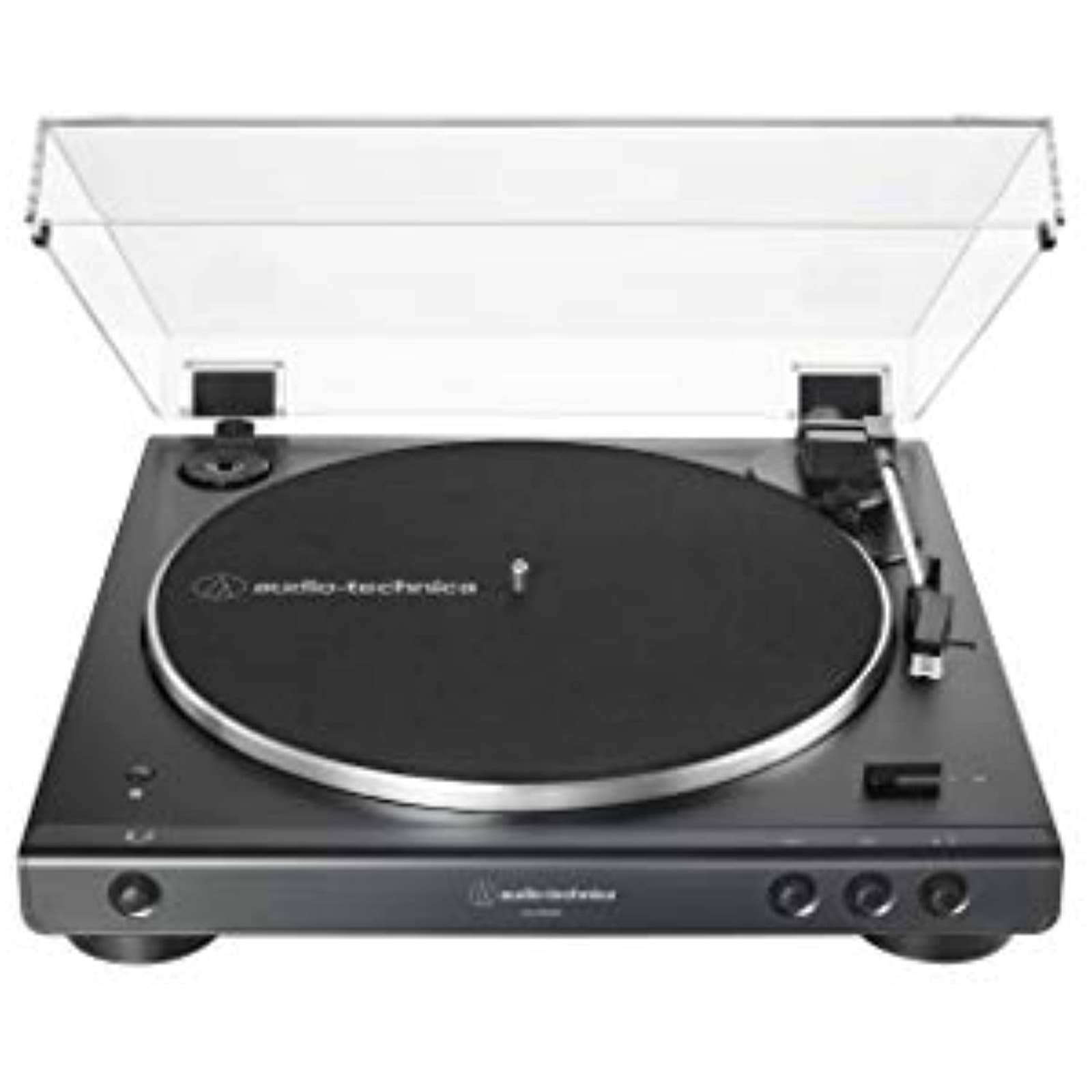 Audio-Technica - AT-LP60XBT-BK Fully Automatic Bluetooth Belt-Drive Stereo Turntable - Black