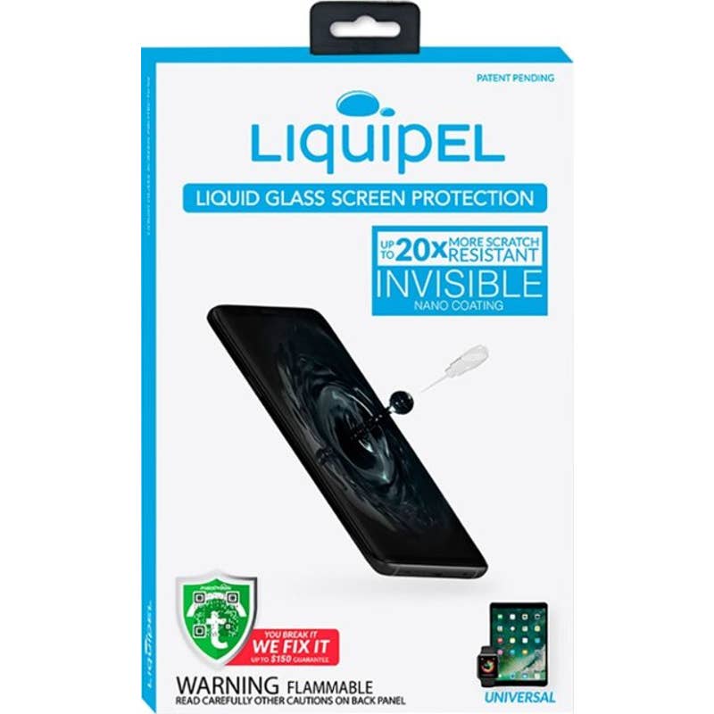 Liquipel -53085BBR Liquid Glass Screen Protector for all phones - Transparent