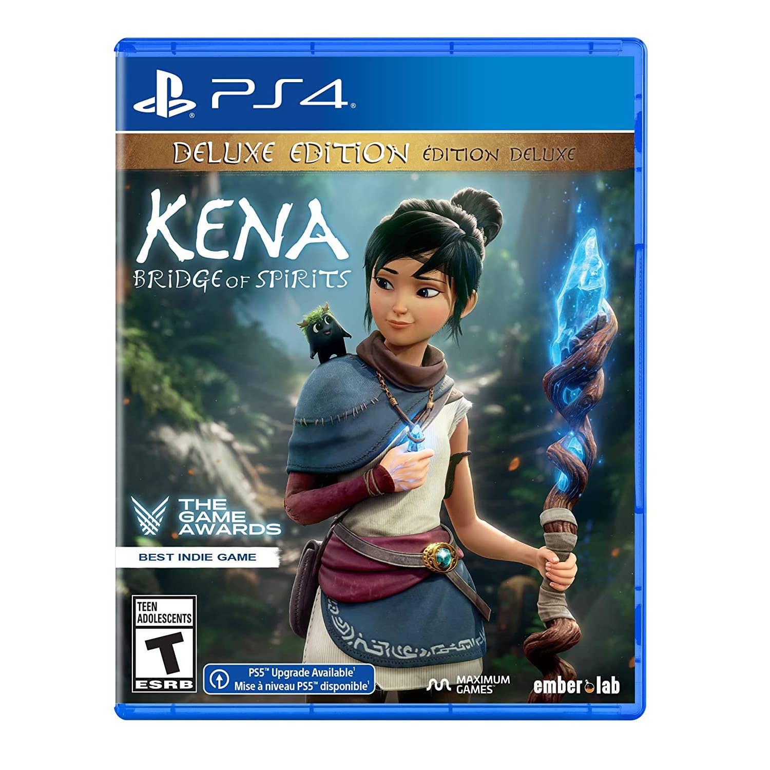 Maximum Games - 	791755 Kena: Bridge of Spirits - Deluxe Edition (PS4) - PlayStation 4