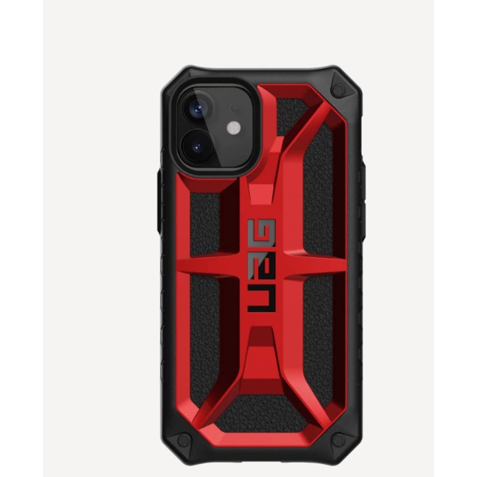 UAG - 112341129494 Monarch Series Hard shell Case for iPhone 12 Mini - Crimson