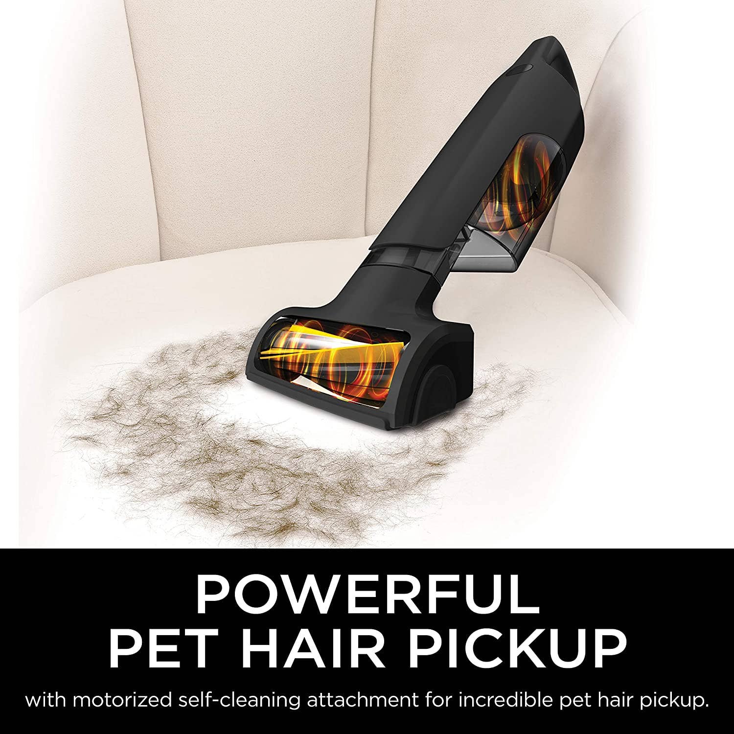 Shark - UltraCyclone Pet Pro+ CH951 Cordless Hand Vac with Self-Cleaning Pet Power Brush - Black