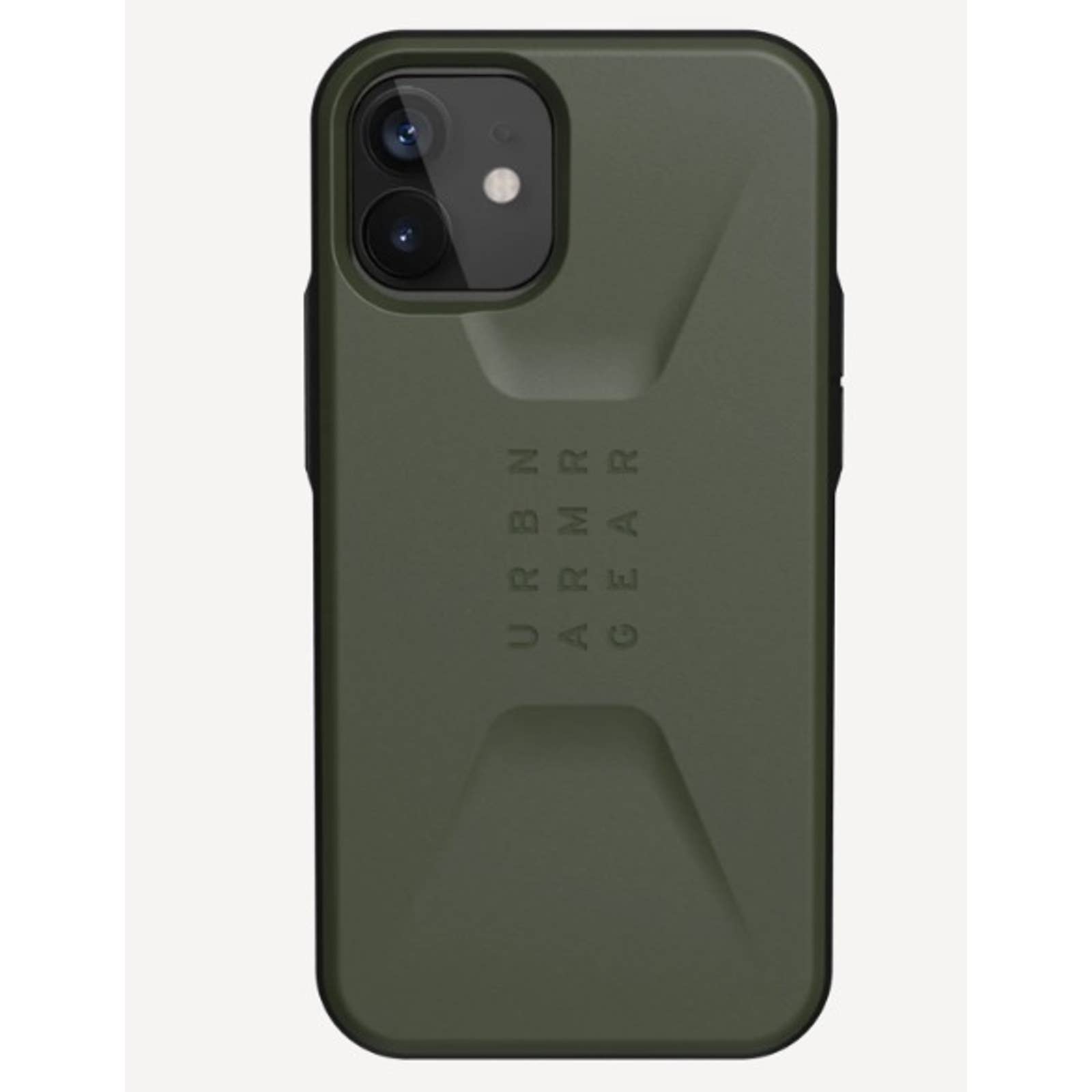 UAG - 11234D127272 Civilian Hard shell Case for Apple iPhone 12 Mini - Olive