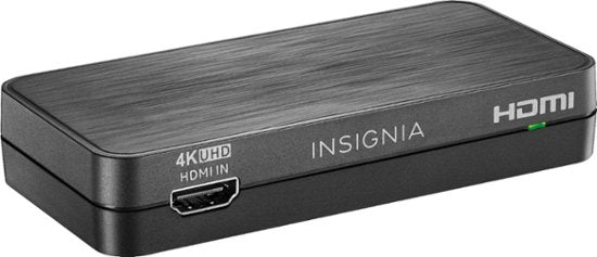 Insignia™ - NS-HZ340 HDMI Audio Extractor with 4K and HDR Support - Black