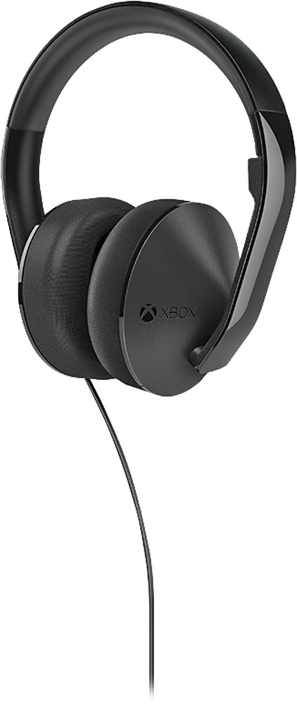 Microsoft - S4V-00001 Stereo Headset for Xbox One, Xbox Series X, and Xbox Series S - Black