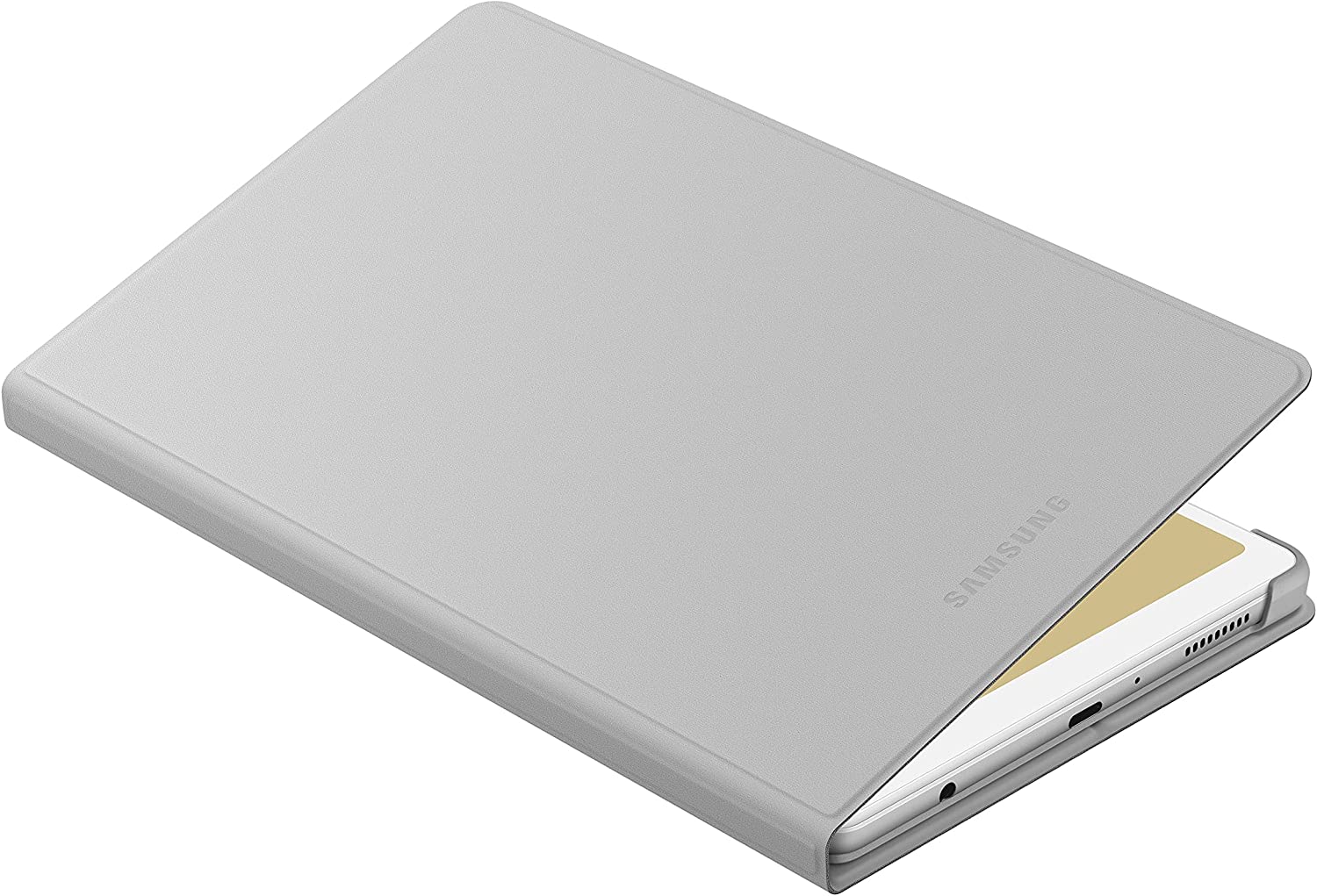 Samsung -EF-BT220PJEGUJ/ EF-BT220PSEGUJ Galaxy Tab A7 Lite Book Cover- Dark Gray/Silver